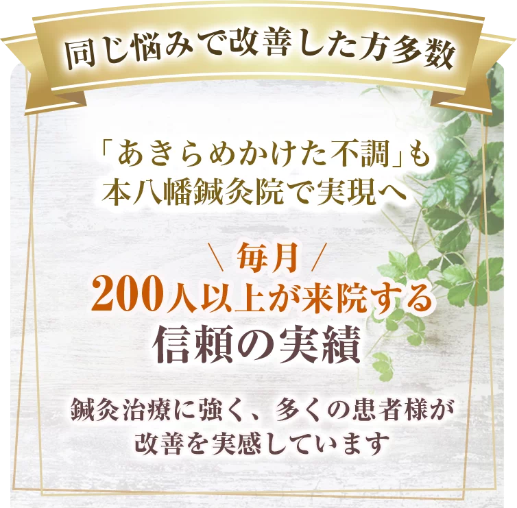 本八幡鍼灸院キャンペーン