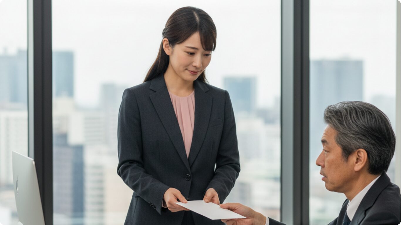 妊活で退職するときの伝え方｜円満に辞める理由の例文と切り出し方も解説します。