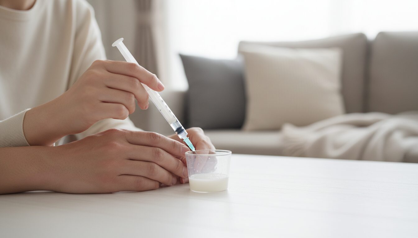 シリンジ法とは？自宅でできる妊活の選択肢